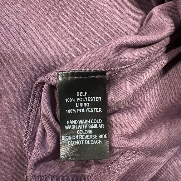 Lulus Dusty Purple‎ Forevermore Skater Dress Lined Size Small Sleeveless Event - Picture 9 of 13